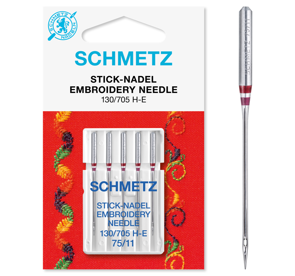 SCHMETZ Needles  Embroidery Needle - pack of 5 needles