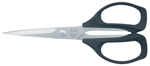 KAI embroidery scissor (special) - 16cm - soft handle