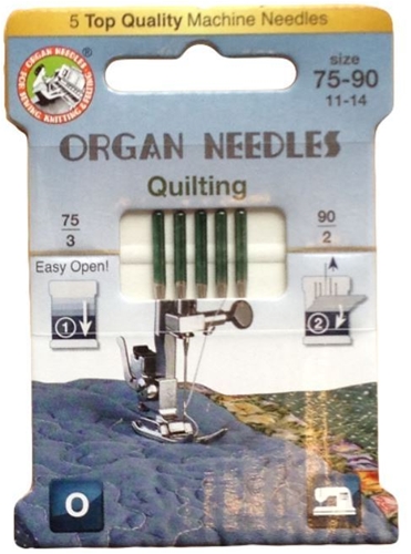 Quilting Needles | Organ Needles - pack of 5 needles