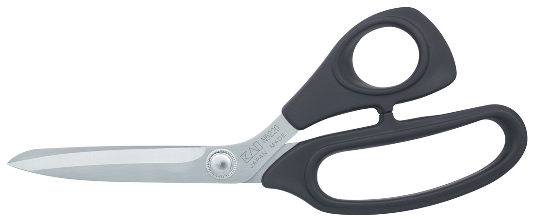 KAI dressmaking scissor - 22cm - large handle - soft handle