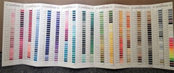 Super Brite Polyester Color Chart